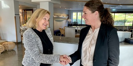 Från ruckel i byggdamm till skärgårdspärla – nu lämnar Anne-Maj Colbing över stafettpinnen för Nynäs Havsbad