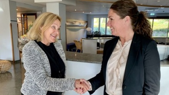 Från ruckel i byggdamm till skärgårdspärla – nu lämnar Anne-Maj Colbing över stafettpinnen för Nynäs Havsbad
