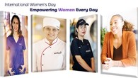 Vi uppmärksammar internationella kvinnodagen den 8 mars med Sodexos Liza Zidén