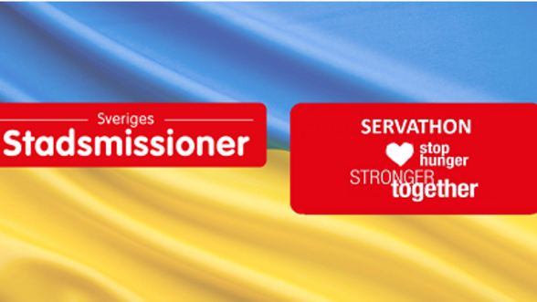 Stop Hunger Servathon 2022 - Insamlingskampanj i samarbete med Sveriges Stadsmissioner